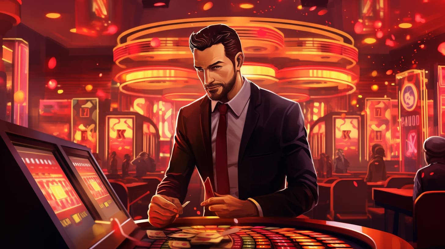 Dealer live casino interaktif melayani taruhan dengan antarmuka rawontoto yang modern